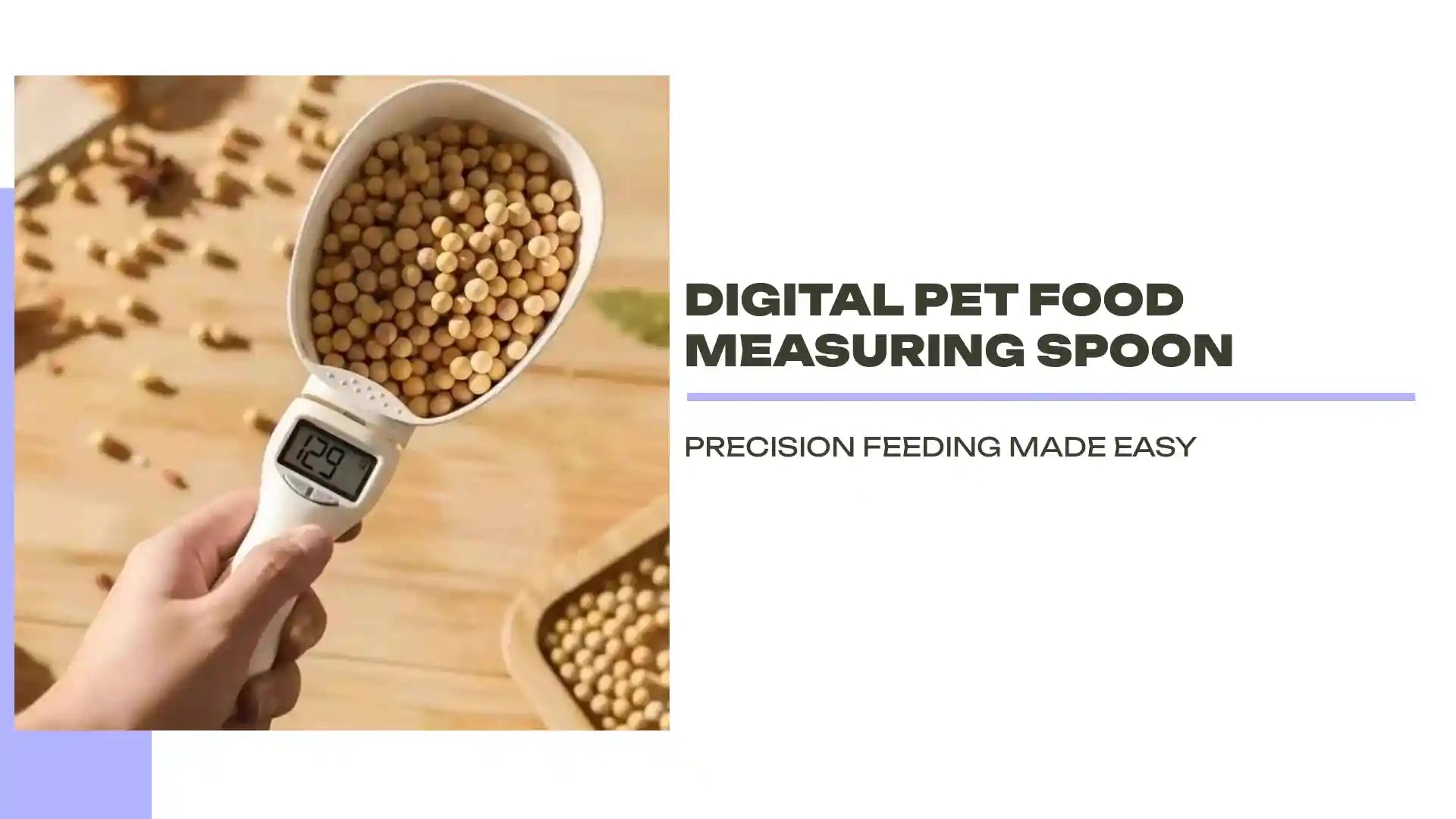 Digital Pet Food Measuring Spoon by@Outfy