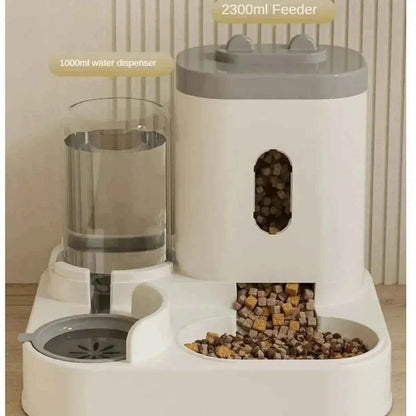 Cat Auto Feeder Water Fountain