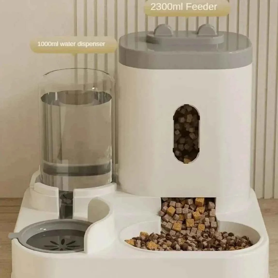 Cat Auto Feeder Water Fountain