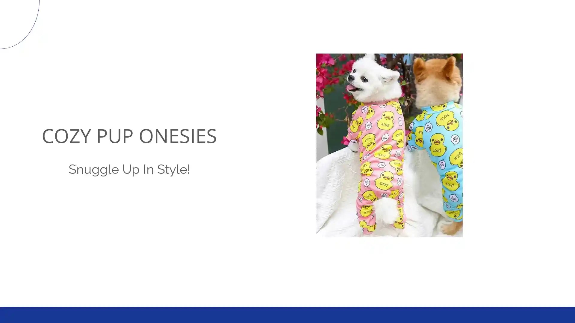 Cozy Pup Onesies by@Outfy